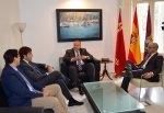 COEC y la Cámara de Comercio se reúnen con el Consejero de Fomento, Francisco Bernabé, para tratar la ZAL de Cartagena   