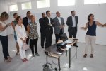 EL CONSEJERO DE EDUCACION VISITÓ LA ESCUELA TALLER CECROQUE