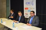 JOSÉ MARÍA ALBARRACÍN, PEDRO PABLO HERNÁNDEZ E INOCENTE CÁNOVAS ANALIZAN LA SITUACIÓN ECONÓMICA DE TORRE PACHECO   